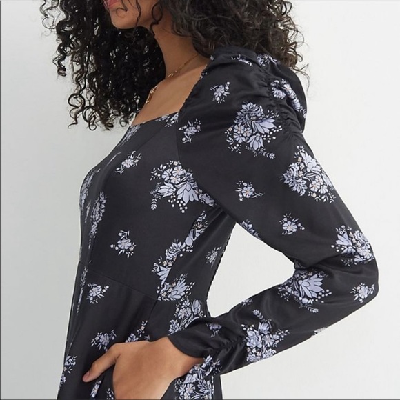 New Anthropologie Maeve Hedy Floral Midi Dress - Picture 4 of 6